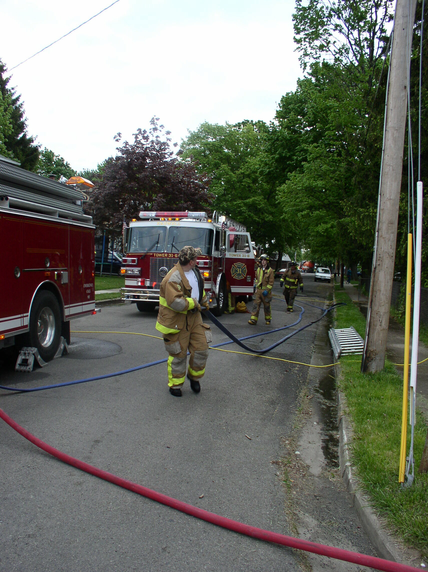 05-18-05  Response - Fire - 401 Shady Dr
